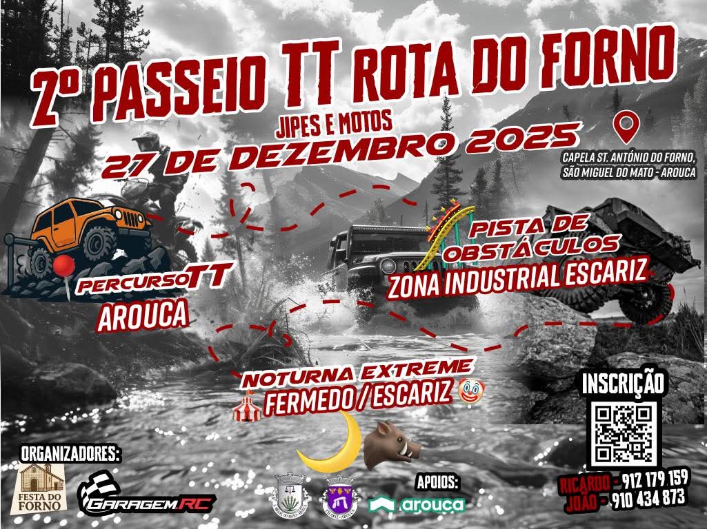 2.&ordm; Passeio TT Rota do Forno